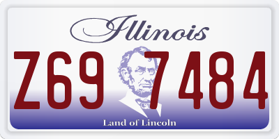 IL license plate Z697484