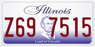 IL license plate Z697515