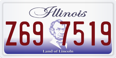 IL license plate Z697519