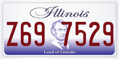 IL license plate Z697529