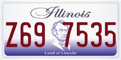 IL license plate Z697535
