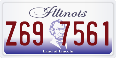IL license plate Z697561