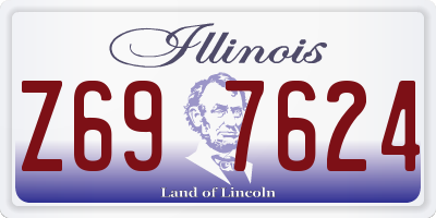 IL license plate Z697624
