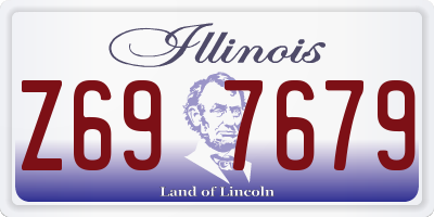IL license plate Z697679