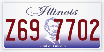 IL license plate Z697702