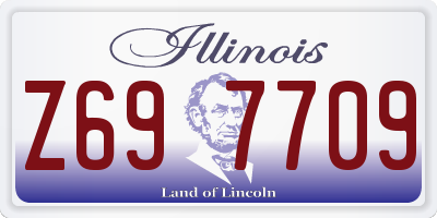 IL license plate Z697709