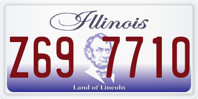 IL license plate Z697710