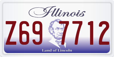 IL license plate Z697712