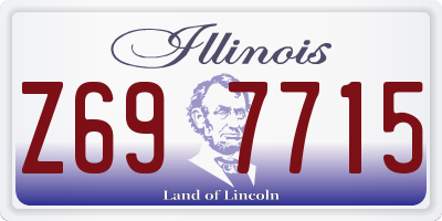 IL license plate Z697715