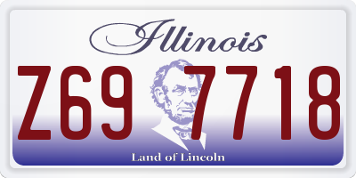IL license plate Z697718