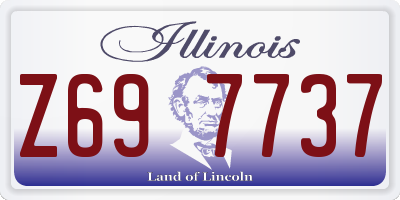 IL license plate Z697737