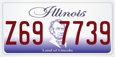 IL license plate Z697739