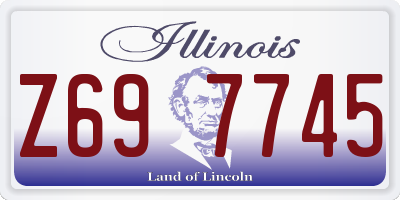 IL license plate Z697745