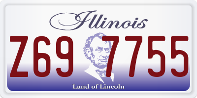 IL license plate Z697755