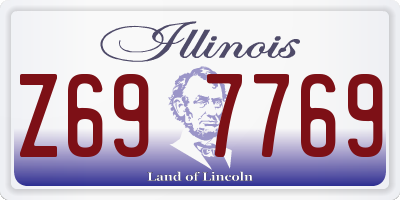 IL license plate Z697769
