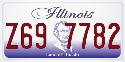 IL license plate Z697782