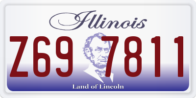 IL license plate Z697811