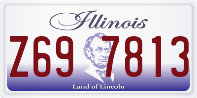 IL license plate Z697813