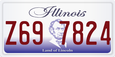 IL license plate Z697824