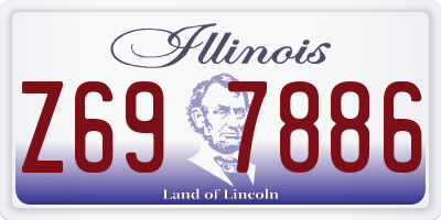 IL license plate Z697886