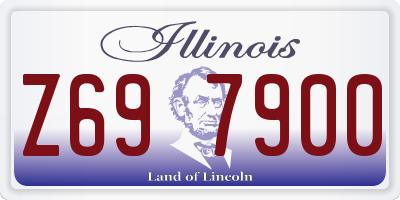 IL license plate Z697900