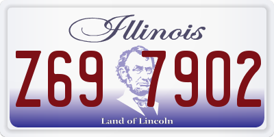 IL license plate Z697902