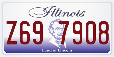IL license plate Z697908