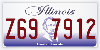 IL license plate Z697912
