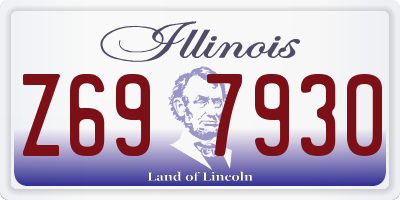 IL license plate Z697930