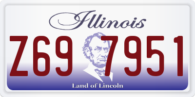 IL license plate Z697951
