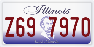 IL license plate Z697970
