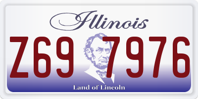 IL license plate Z697976