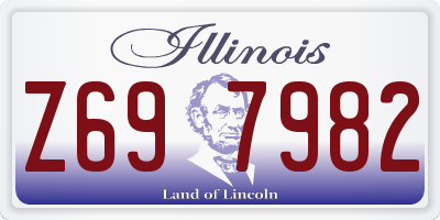 IL license plate Z697982
