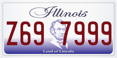 IL license plate Z697999