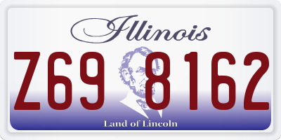 IL license plate Z698162