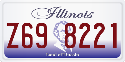 IL license plate Z698221