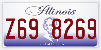 IL license plate Z698269