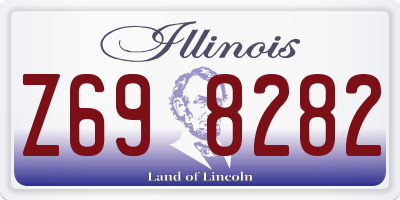 IL license plate Z698282