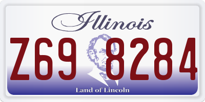 IL license plate Z698284
