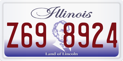 IL license plate Z698924