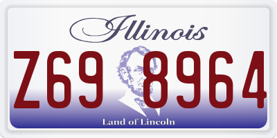 IL license plate Z698964