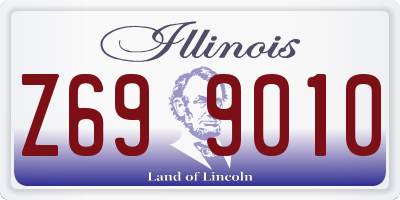 IL license plate Z699010