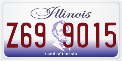 IL license plate Z699015