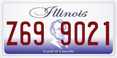IL license plate Z699021