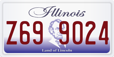 IL license plate Z699024