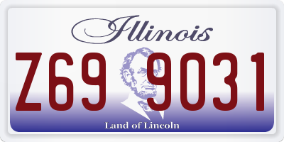 IL license plate Z699031