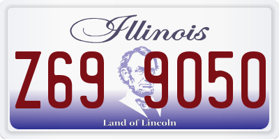 IL license plate Z699050