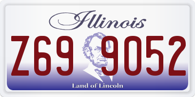IL license plate Z699052