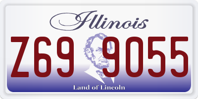 IL license plate Z699055