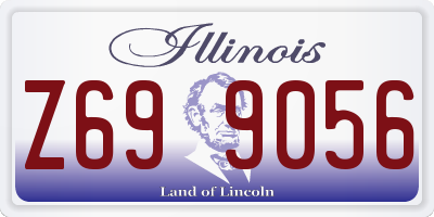 IL license plate Z699056